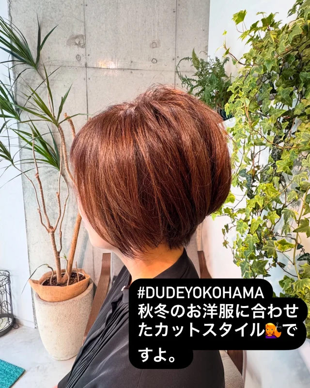 #dudeyokohama 

季節も変わり毎日ぐっと冷え込んできましたね🍂🍁#髪型も 少し秋冬に合わせたカラーやカットをすると💇‍♀️👚また季節を楽しめますね✨✨

#Dude☺︎Yokohama
#DudeYokohama 
#横浜西口プライベートサロン 
#横浜西口美容室
#横浜西口ショートボブ
#横浜西口ツヤカラー
#ショートスタイル　
#似合うショートヘア　
#じっくりとお話聴きます 
#english
#白髪ツヤのあるカラー　
#メンズショート髪型 
#ツーブロックヘア 
#ヘアカタログ 
#ヘアースタイル 
#大人ショート 
#プライベートサロン
#フェードカット 
#30代ヘアースタイル
#40代ヘアースタイル
#50代ヘアースタイル
#60代ヘアスタイル
#７０代ヘアースタイル